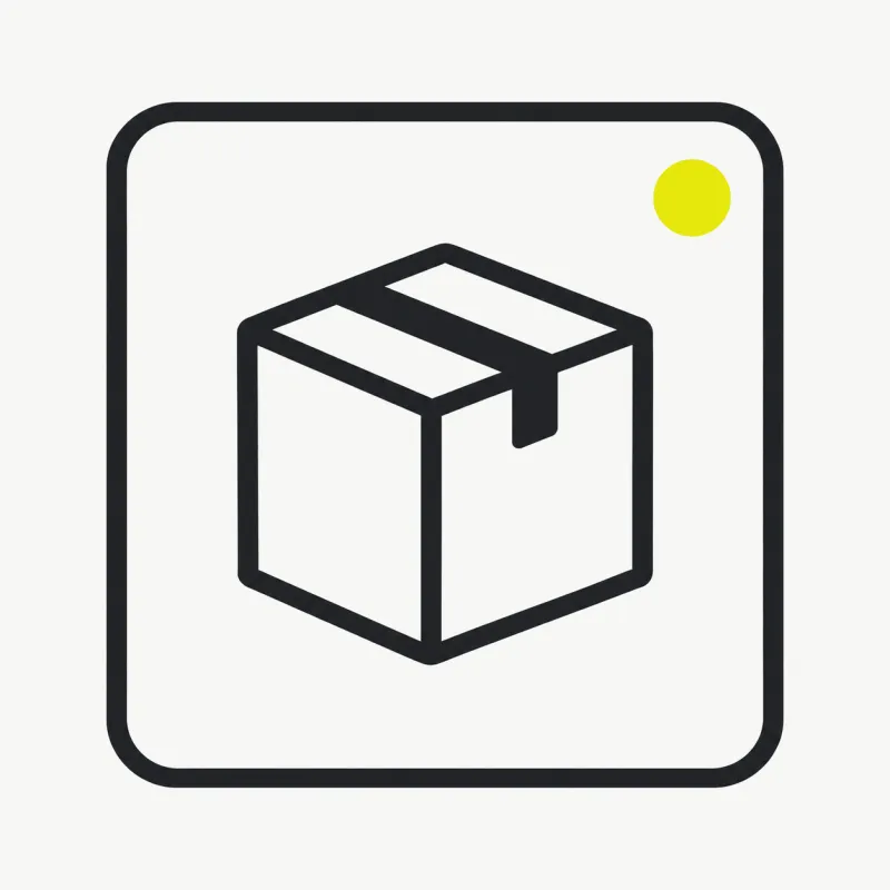 Illustration: a product box on a plain marketplace card